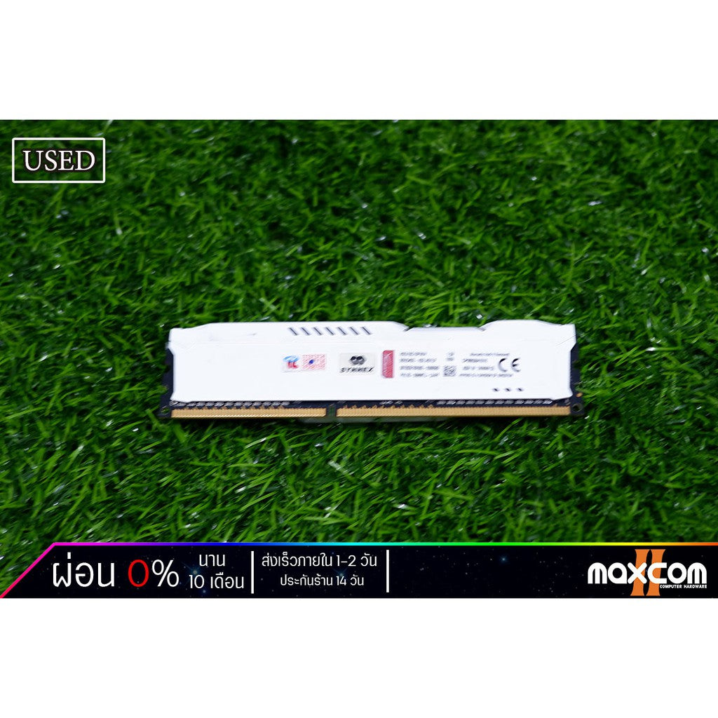 KINGSTON HyperX FURY WHITE RAM 4GB DDR31600 RAM PC (แรมพีซี) (HX316C10FW4) ประกัน Synnex LT