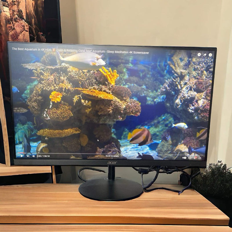 จอ Acer VA 24 นิ้ว ไร้ขอบ MONITOR (จอมอนิเตอร์) ACER SA242YHBMIX - 23.8" VA FHD 100Hz FREESYNC